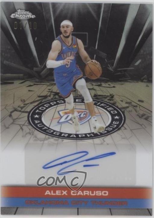 Alex Caruso [Refractor Black] #TAU-AC