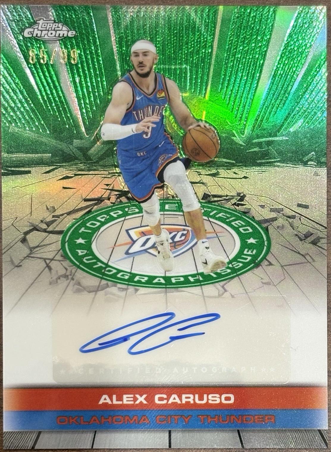 Alex Caruso [Refractor Green] #TAU-AC