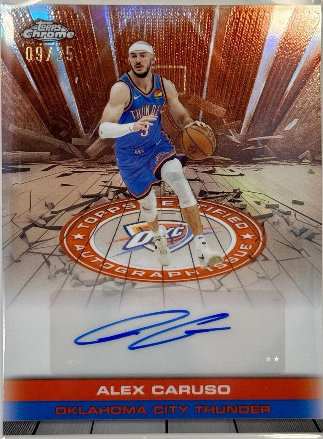 Alex Caruso [Refractor Orange] #TAU-AC