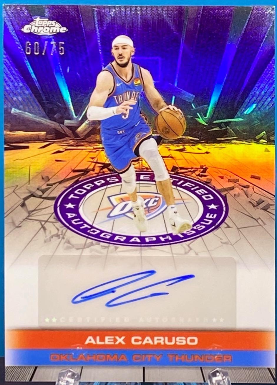 Alex Caruso [Refractor Purple] #TAU-AC