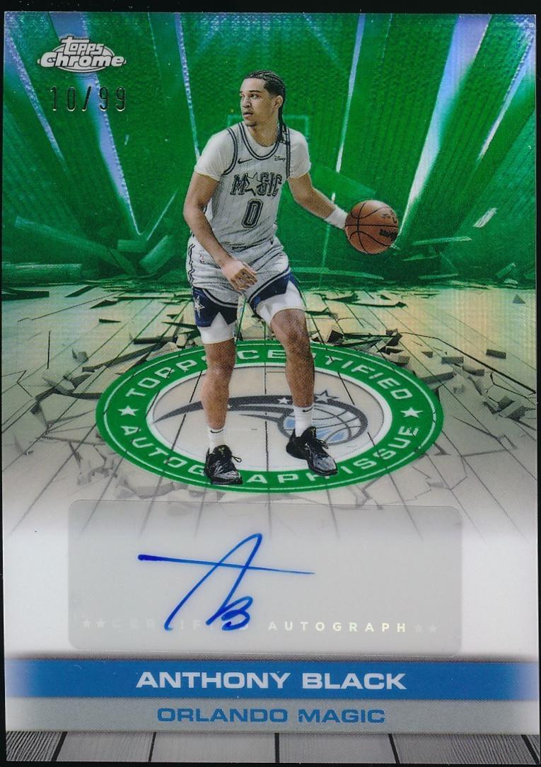 Anthony Black [Refractor Black] #TAU-AB