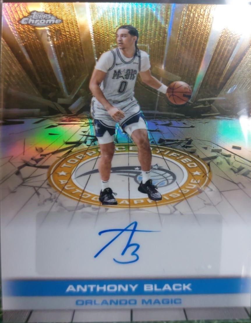 Anthony Black [Refractor Gold] #TAU-AB