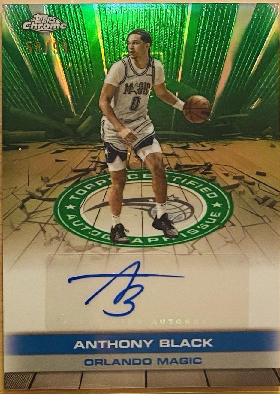Anthony Black [Refractor Green] #TAU-AB