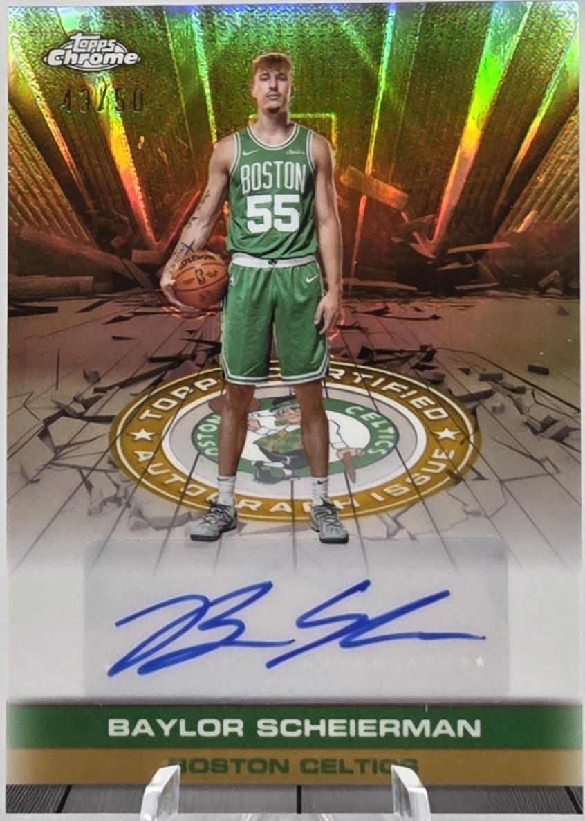 Baylor Scheierman [Refractor Gold] #TAU-BSC