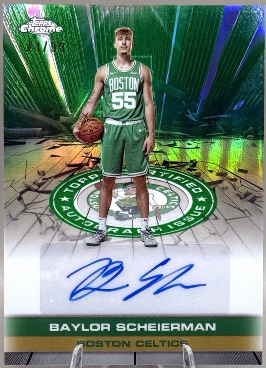 Baylor Scheierman [Refractor Green] #TAU-BSC