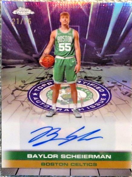 Baylor Scheierman [Refractor Purple] #TAU-BSC