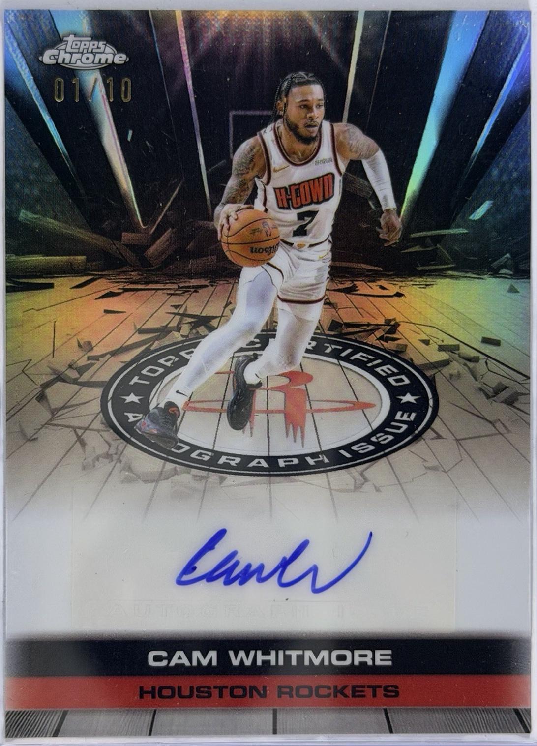 Cam Whitmore [Refractor Black] #TAU-CW
