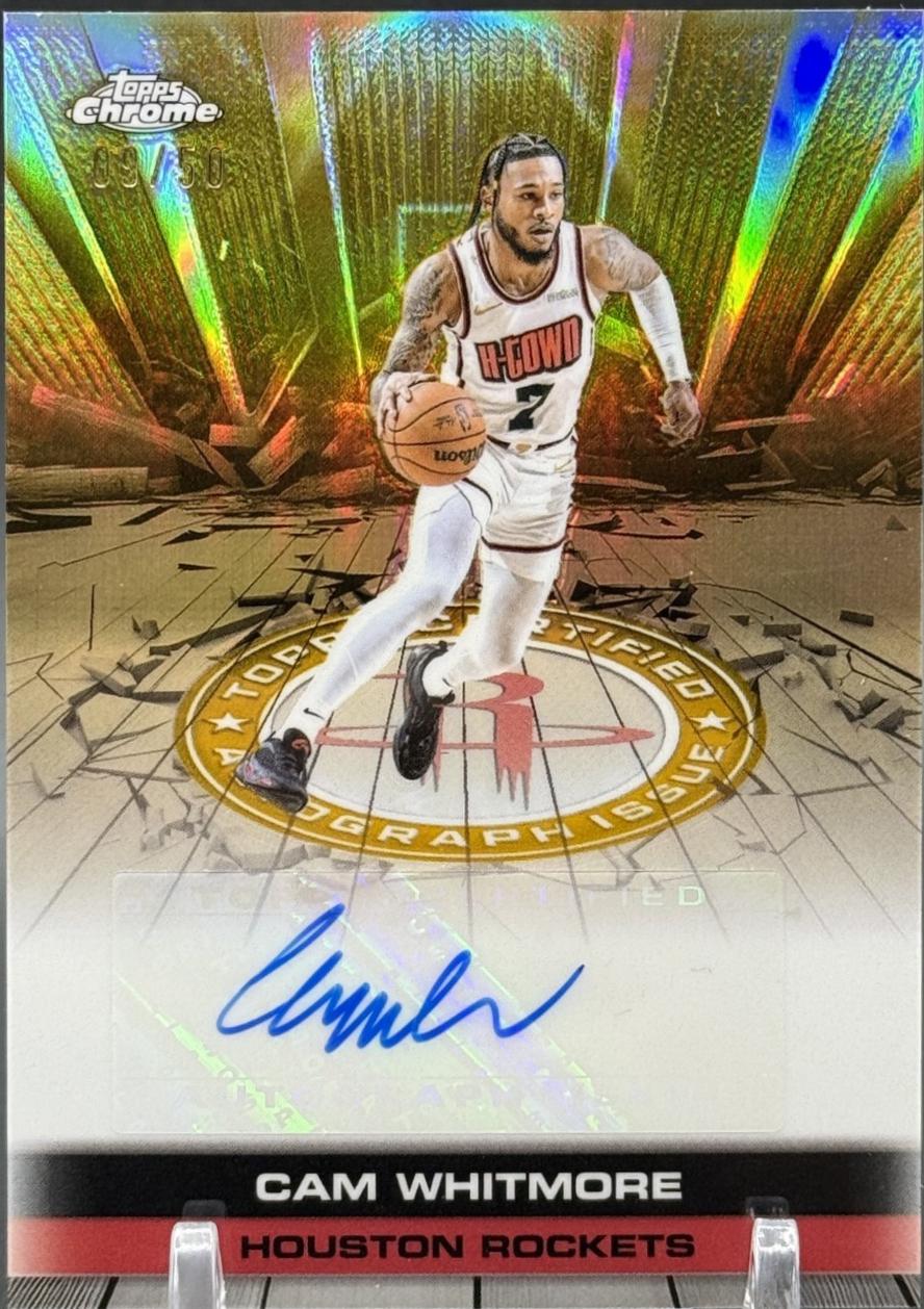 Cam Whitmore [Refractor Gold] #TAU-CW