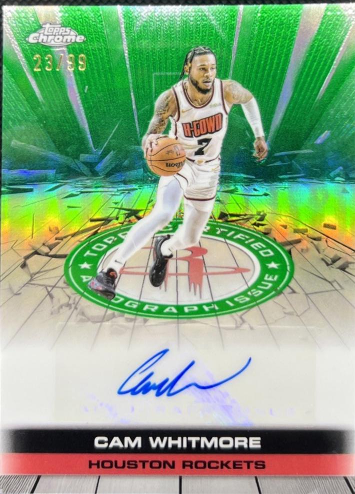 Cam Whitmore [Refractor Green] #TAU-CW