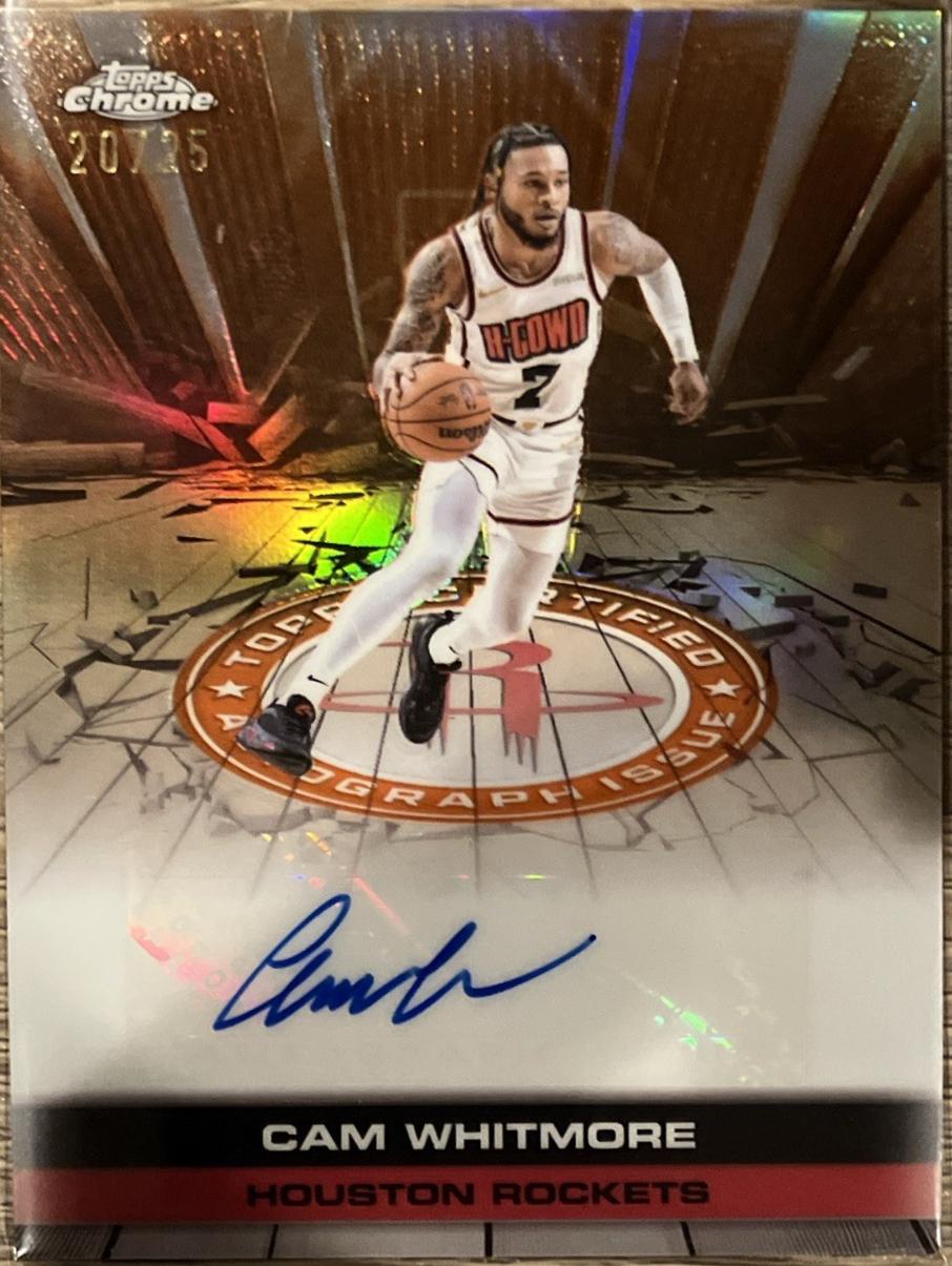 Cam Whitmore [Refractor Orange] #TAU-CW