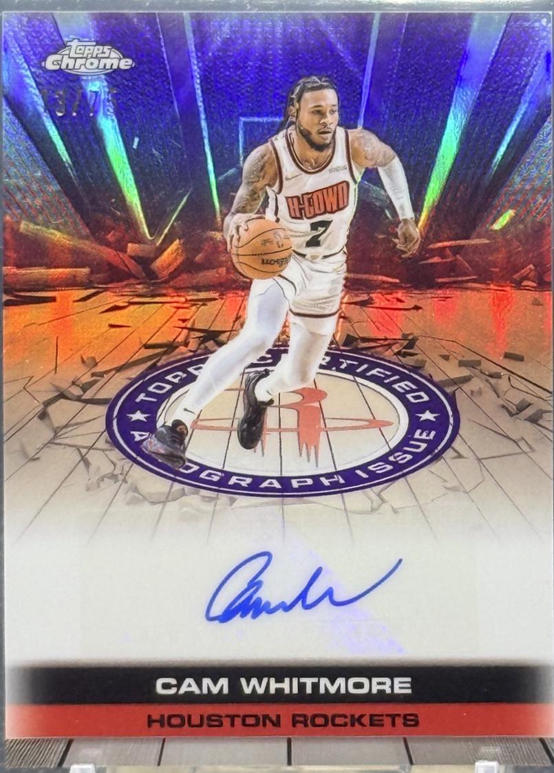 Cam Whitmore [Refractor Purple] #TAU-CW