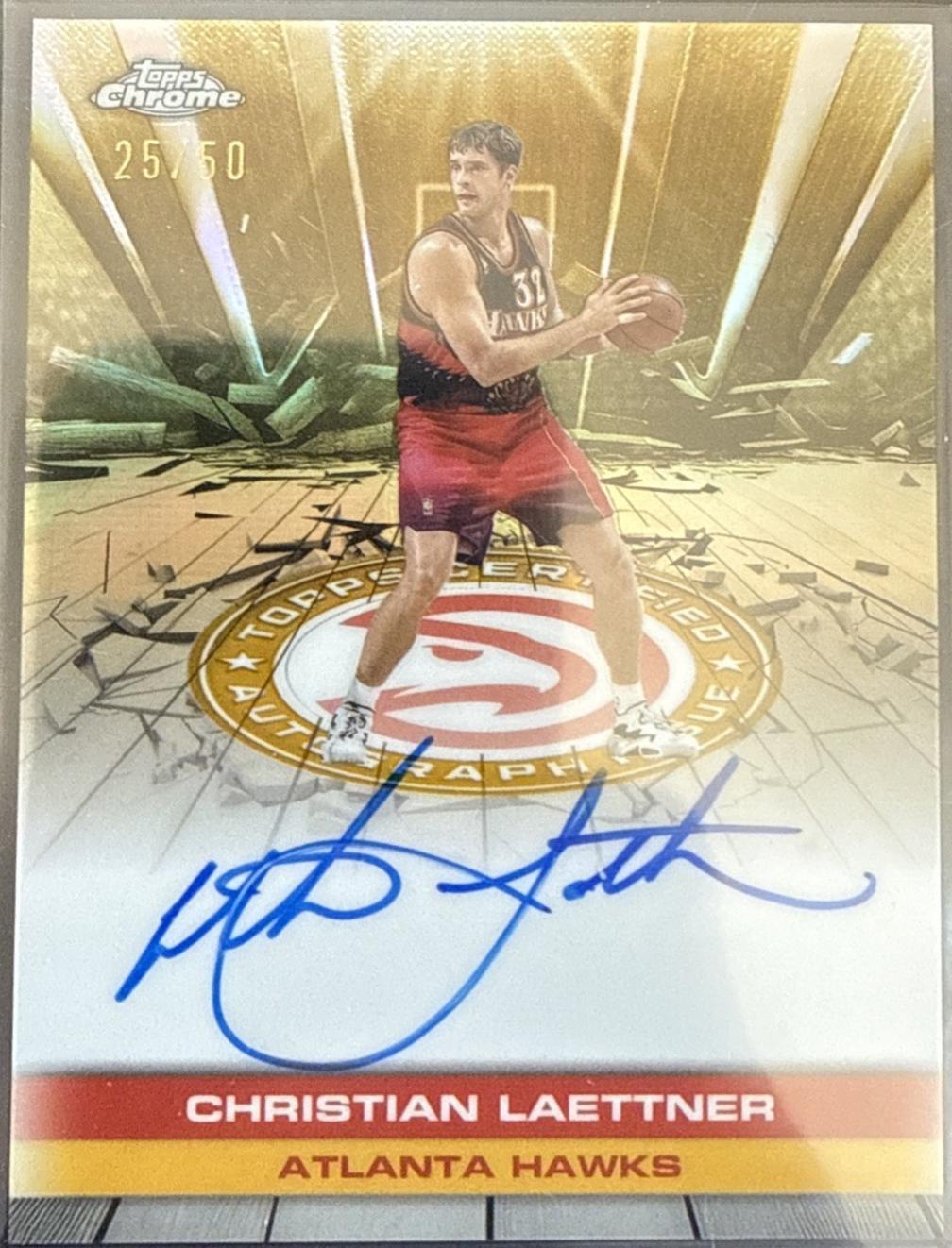 Christian Laettner [Refractor Gold] #TAU-CL