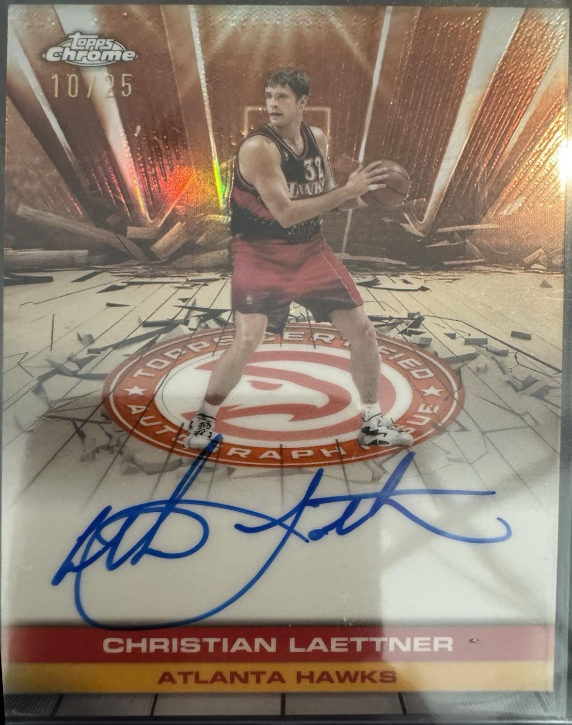 Christian Laettner [Refractor Orange] #TAU-CL