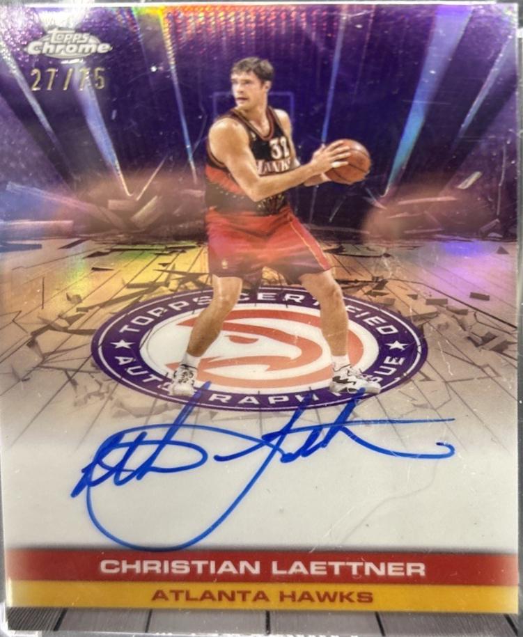 Christian Laettner [Refractor Purple] #TAU-CL