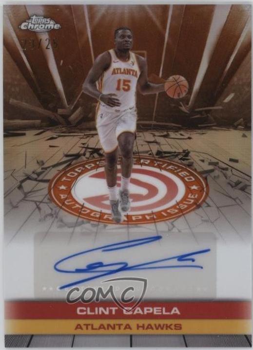 Clint Capela [Refractor Orange] #TAU-CC