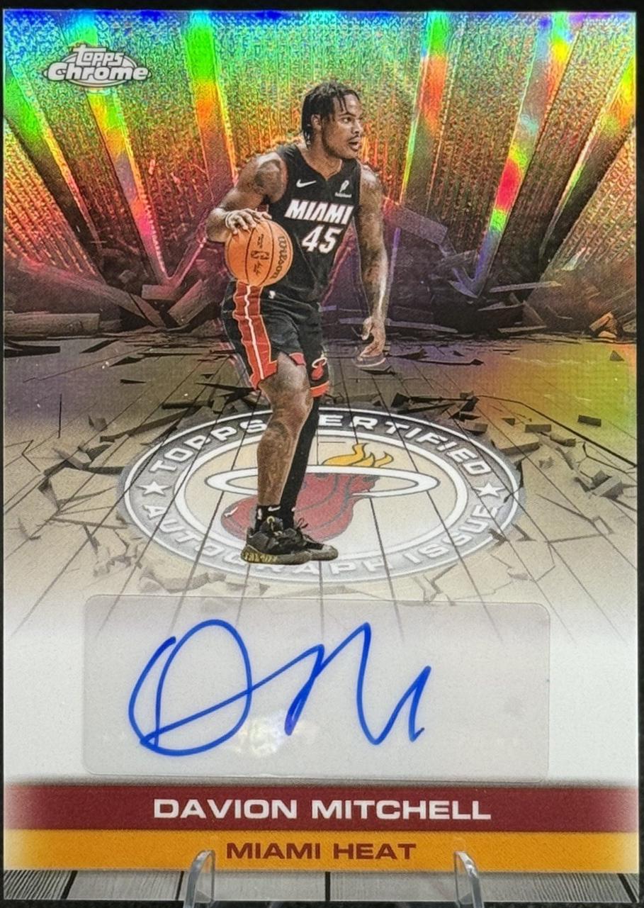 Davion Mitchell [Refractor] #TAU-DM