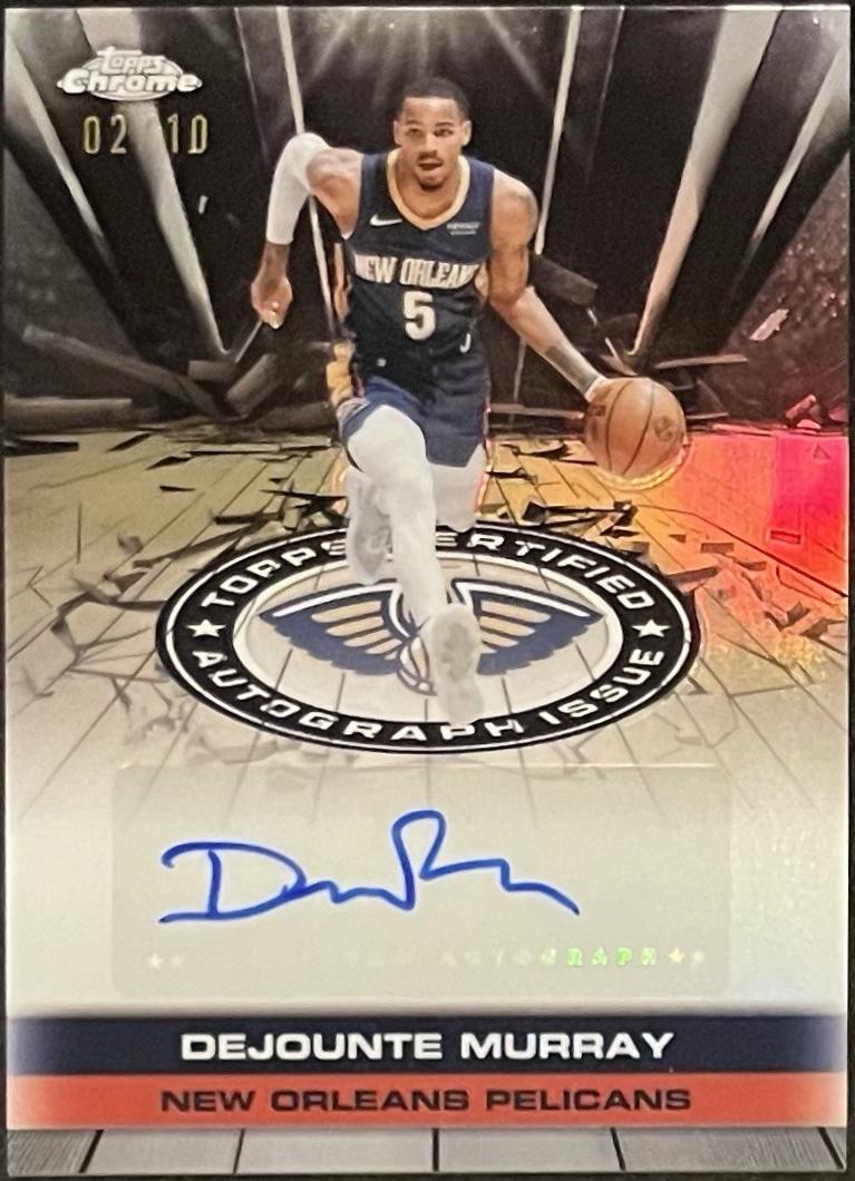 Dejounte Murray [Refractor Black] #TAU-DJM