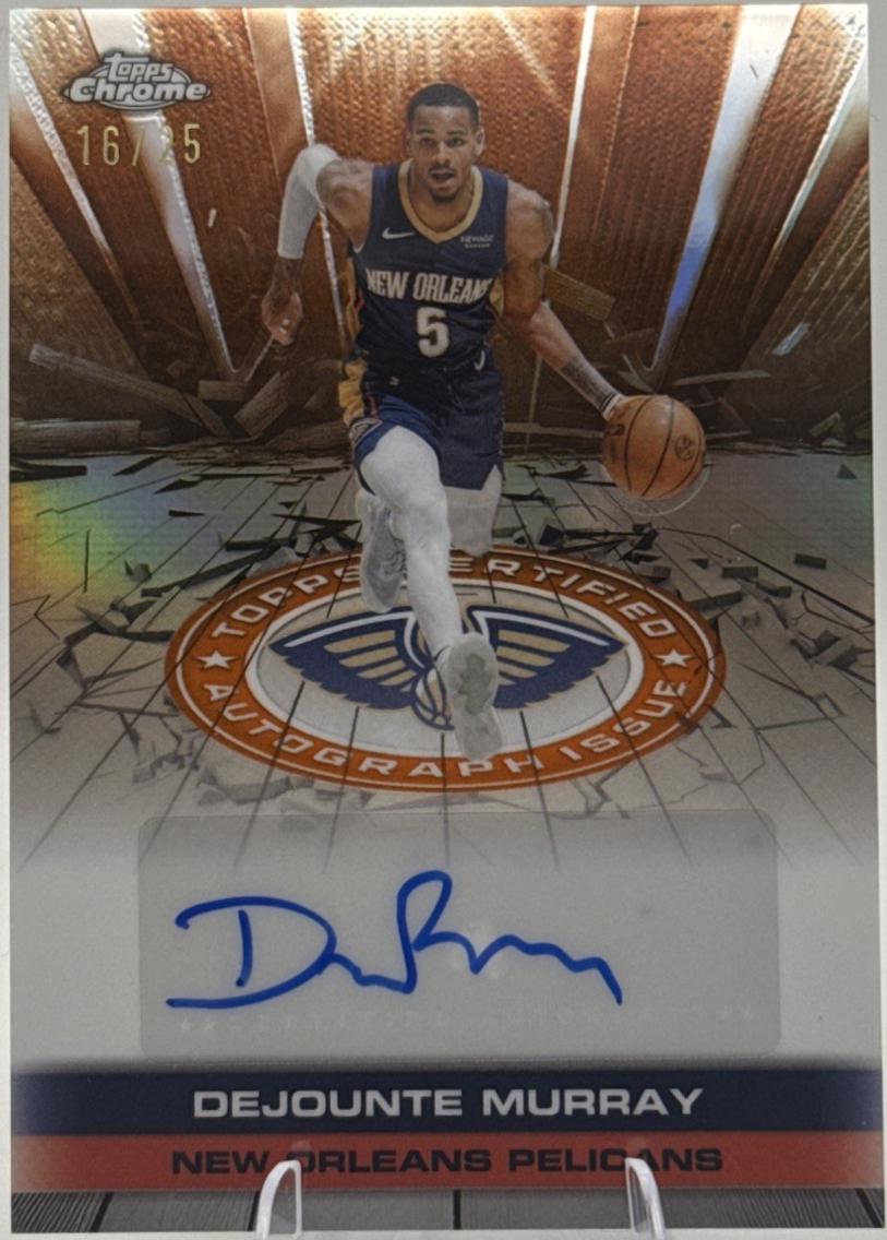 Dejounte Murray [Refractor Orange] #TAU-DJM