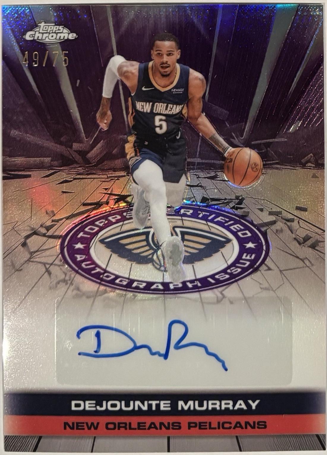 Dejounte Murray [Refractor Purple] #TAU-DJM