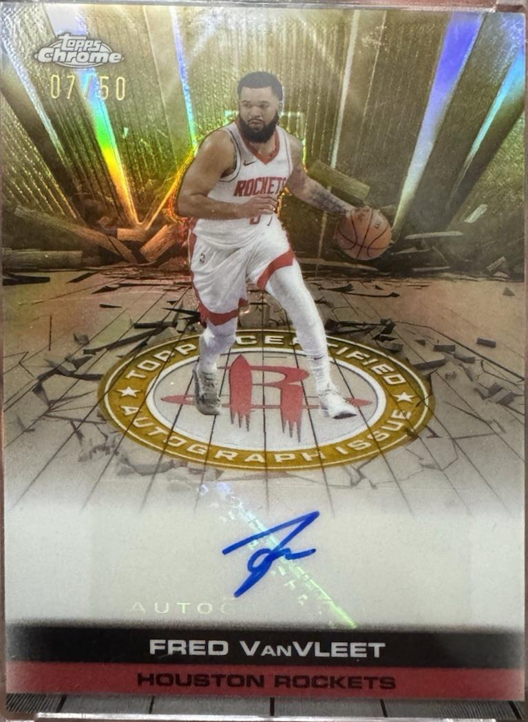 Fred VanVleet [Refractor Gold] #TAU-FVV