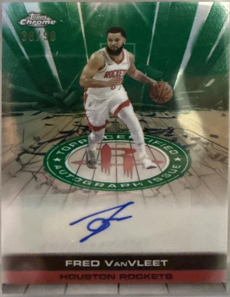 Fred VanVleet [Refractor Green] #TAU-FVV