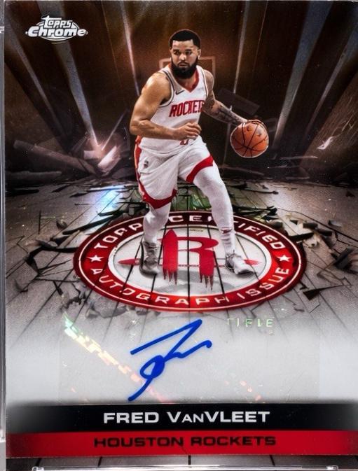 Fred VanVleet [Refractor Orange] #TAU-FVV