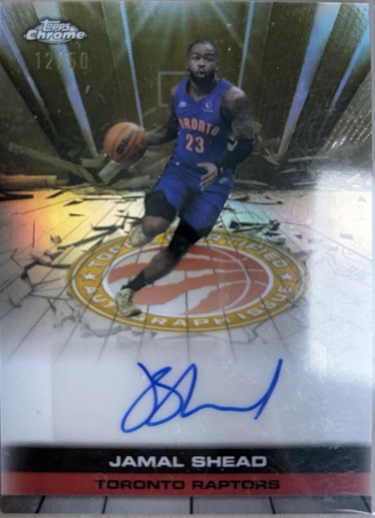 Jamal Shead [Refractor Black] #TAU-JS