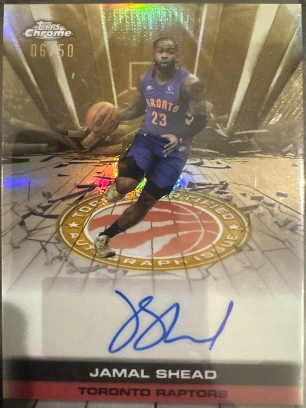 Jamal Shead [Refractor Gold] #TAU-JS