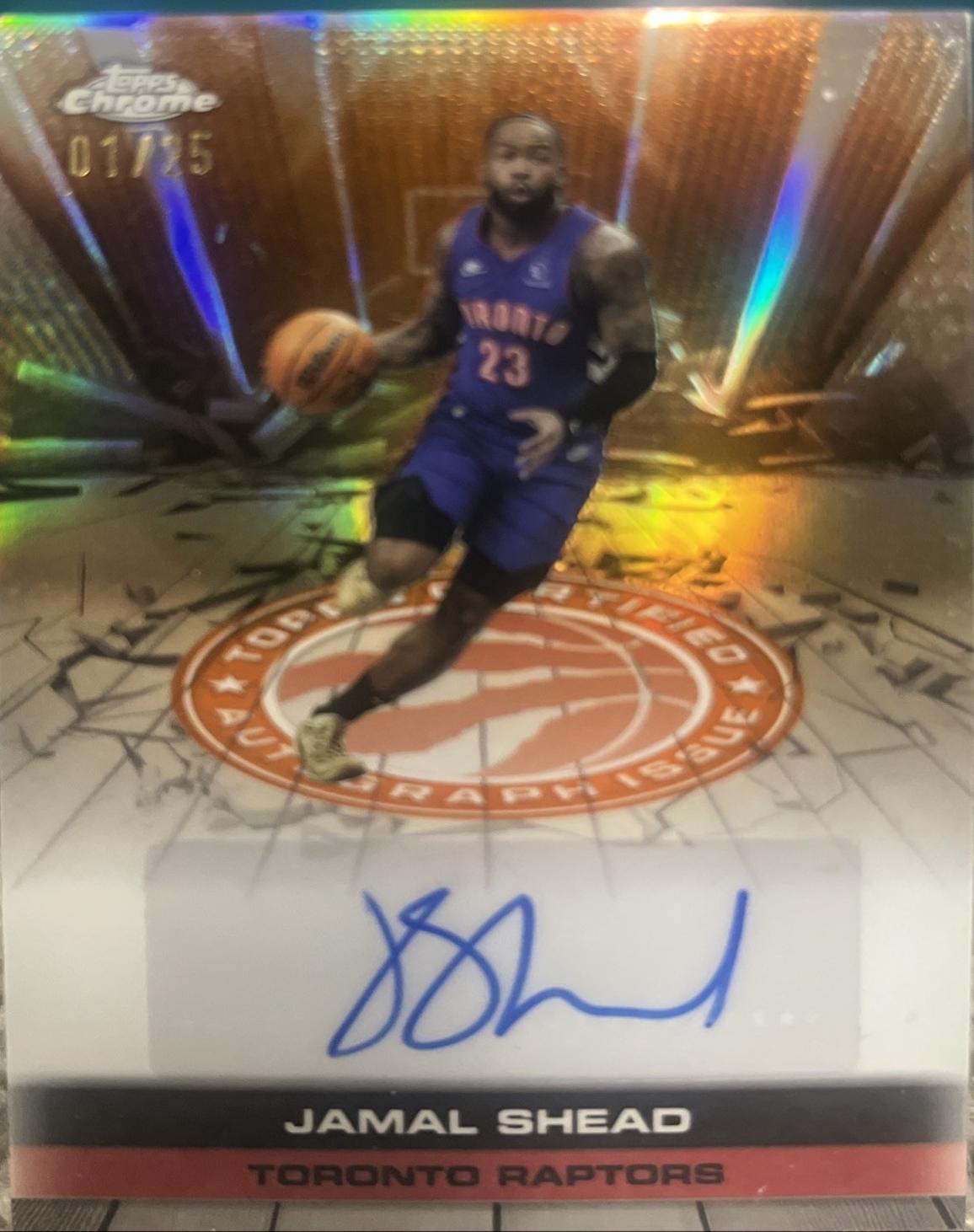 Jamal Shead [Refractor Orange] #TAU-JS