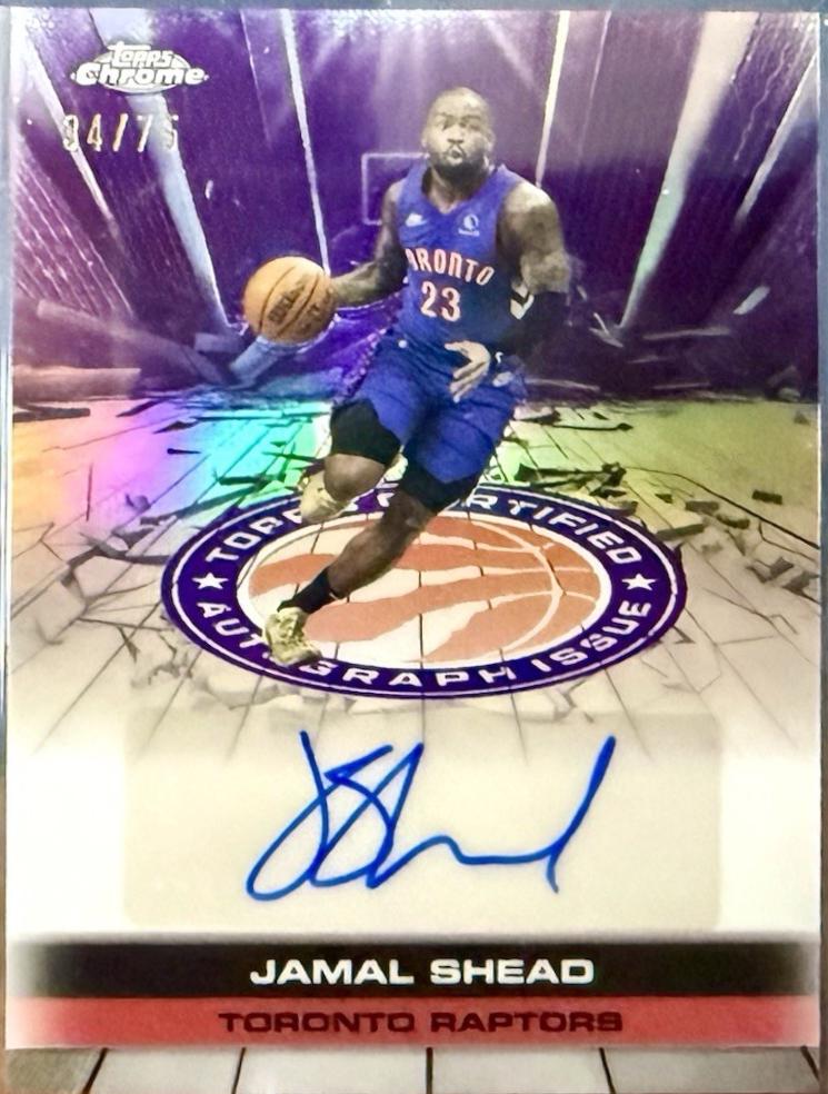 Jamal Shead [Refractor Purple] #TAU-JS