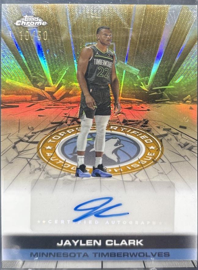 Jaylen Clark [Refractor Gold] #TAU-JC