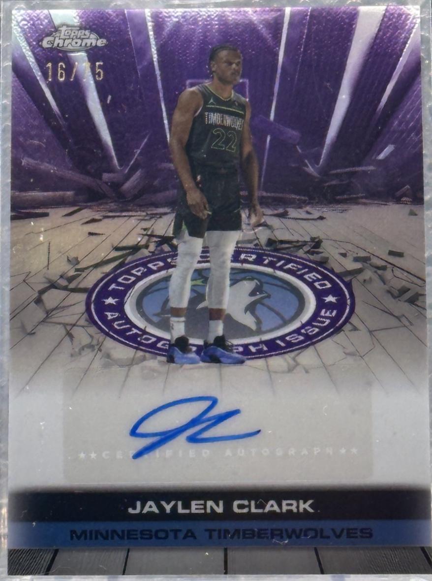Jaylen Clark [Refractor Purple] #TAU-JC