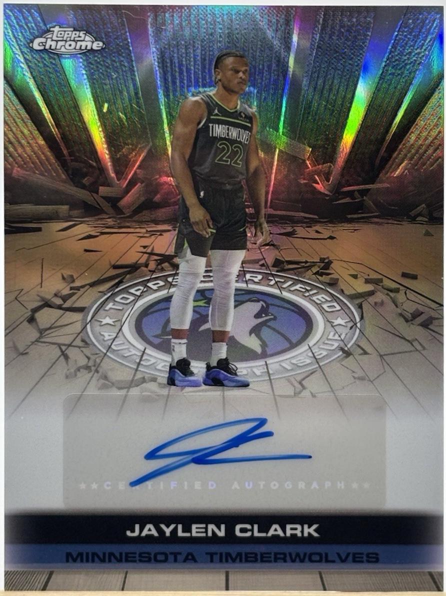 Jaylen Clark [Refractor] #TAU-JC