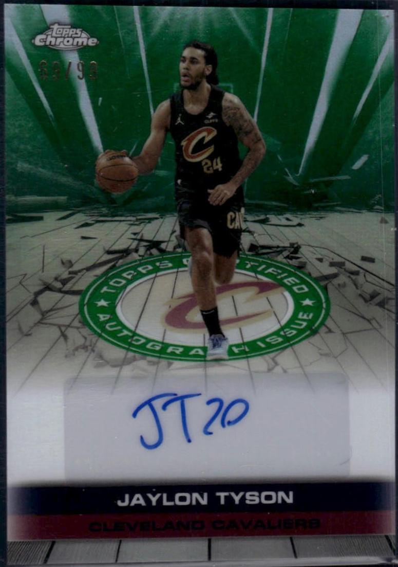 Jaylon Tyson [Refractor Green] #TAU-JT