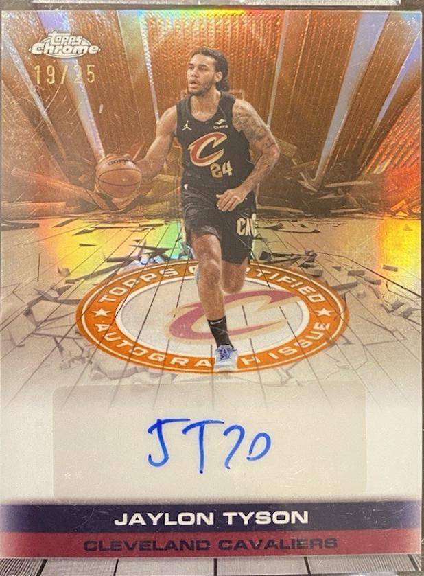 Jaylon Tyson [Refractor Orange] #TAU-JT