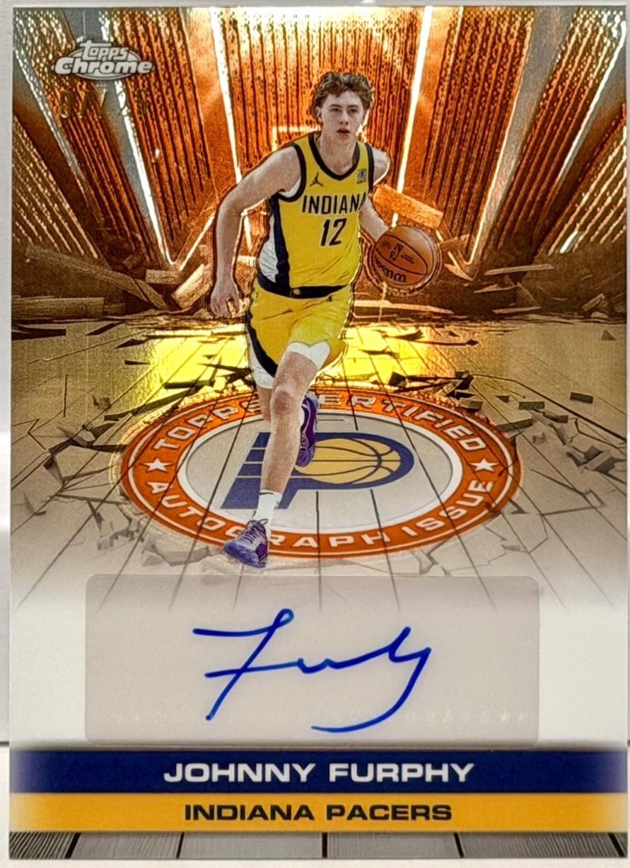 Johnny Furphy [Refractor Orange] #TAU-JF