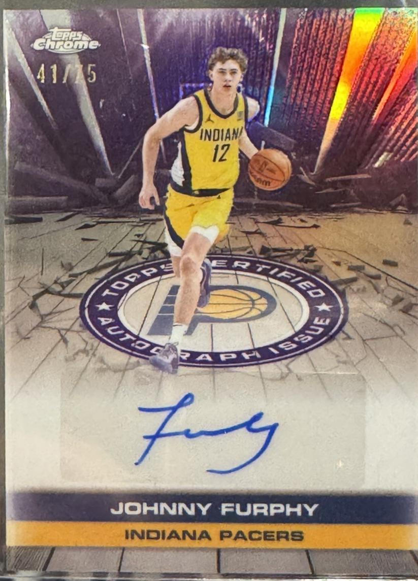 Johnny Furphy [Refractor Purple] #TAU-JF