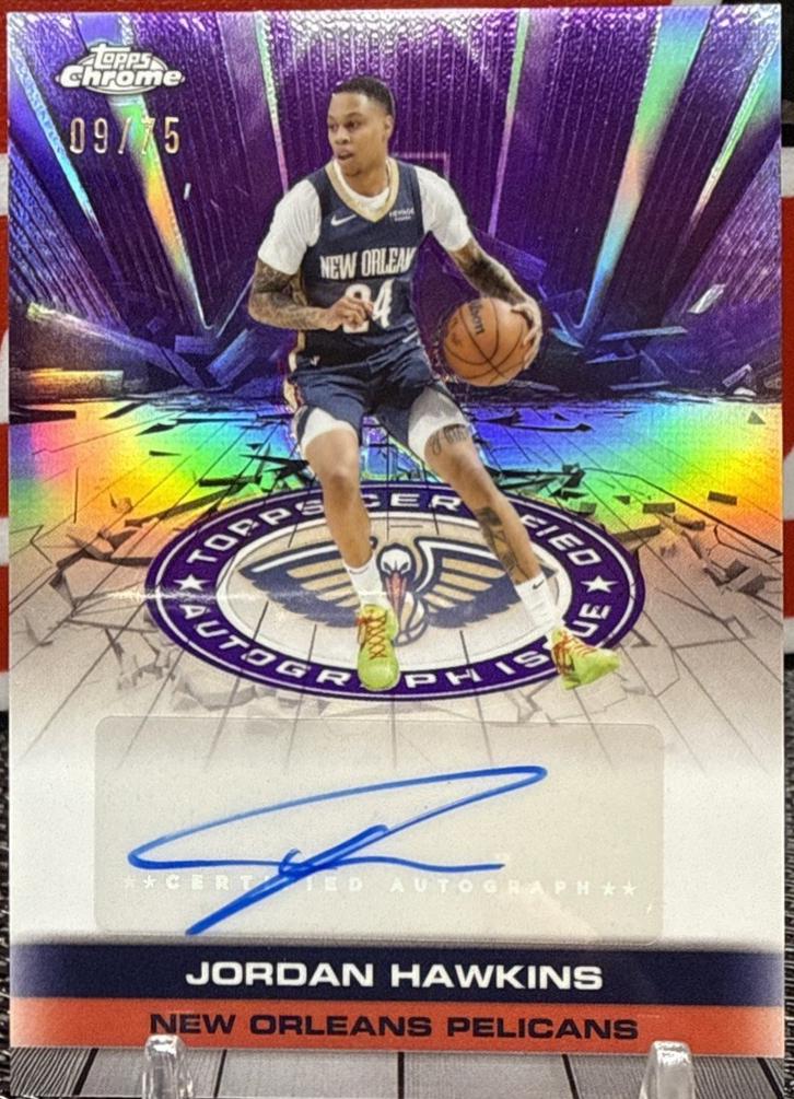 Jordan Hawkins [Refractor Purple] #TAU-JH