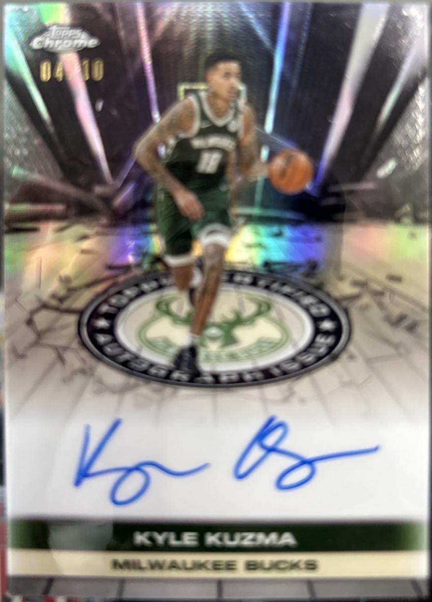 Kyle Kuzma [Refractor Black] #TAU-KK