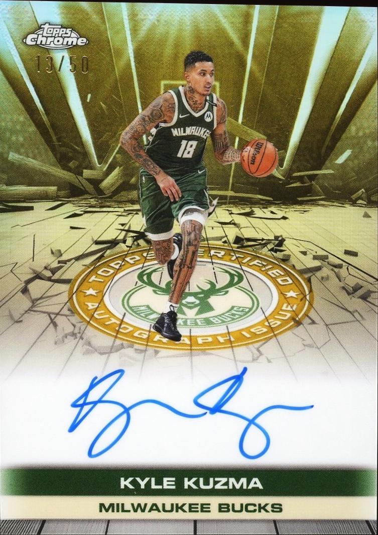 Kyle Kuzma [Refractor Gold] #TAU-KK