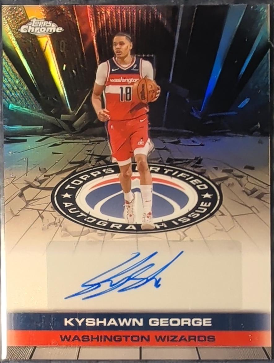 Kyshawn George [Refractor Black] #TAU-KYG