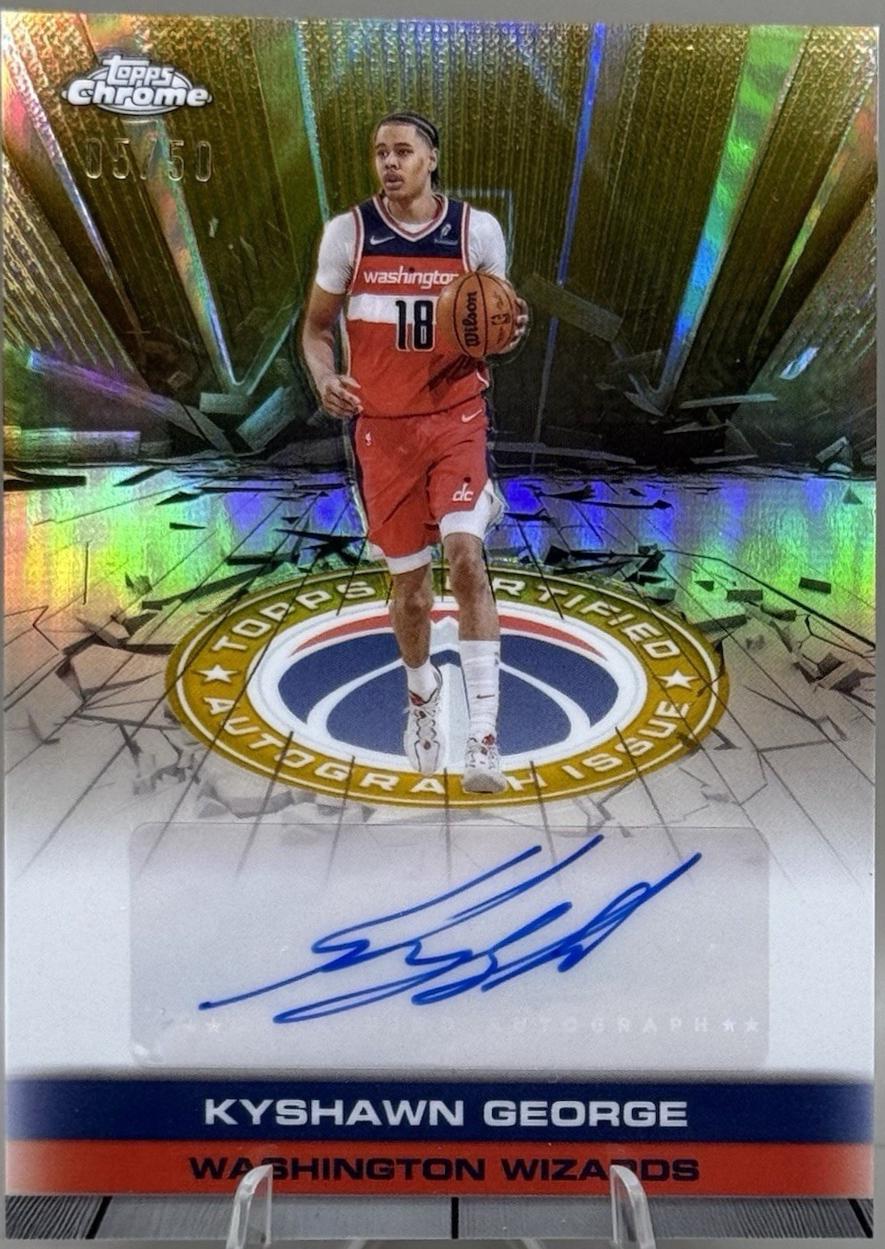 Kyshawn George [Refractor Gold] #TAU-KYG