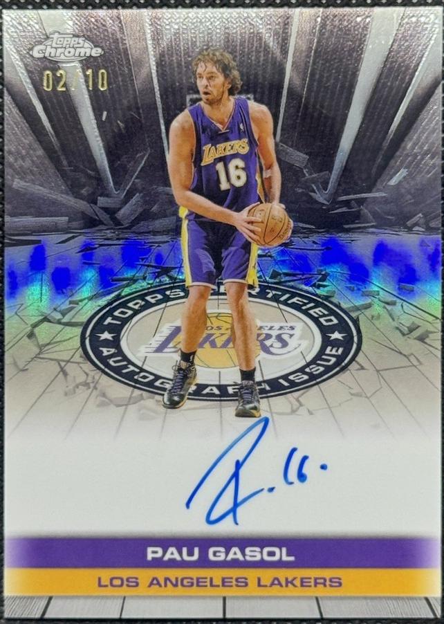 Pau Gasol [Refractor Black] #TAU-PG