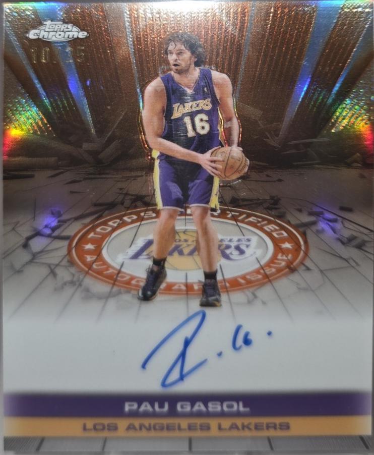 Pau Gasol [Refractor Orange] #TAU-PG