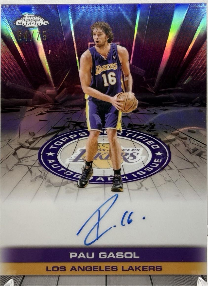 Pau Gasol [Refractor Purple] #TAU-PG
