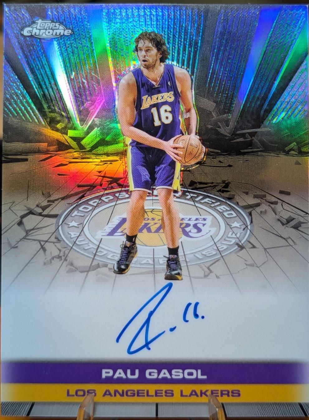 Pau Gasol [Refractor] #TAU-PG