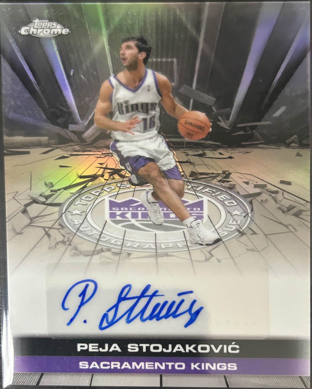 Peja Stojakovic [Refractor] #TAU-PS
