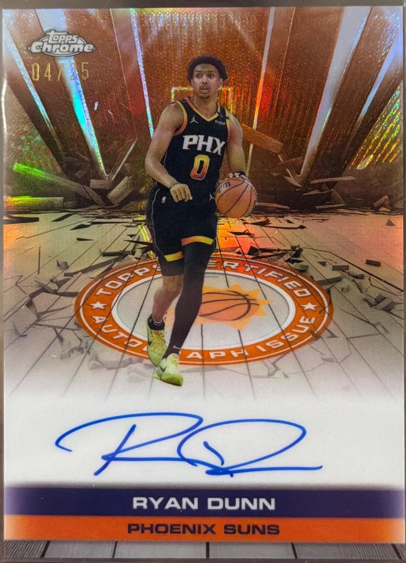 Ryan Dunn [Refractor Orange] #TAU-RD
