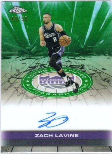 Zach Lavine [Refractor Green] #TAU-ZL