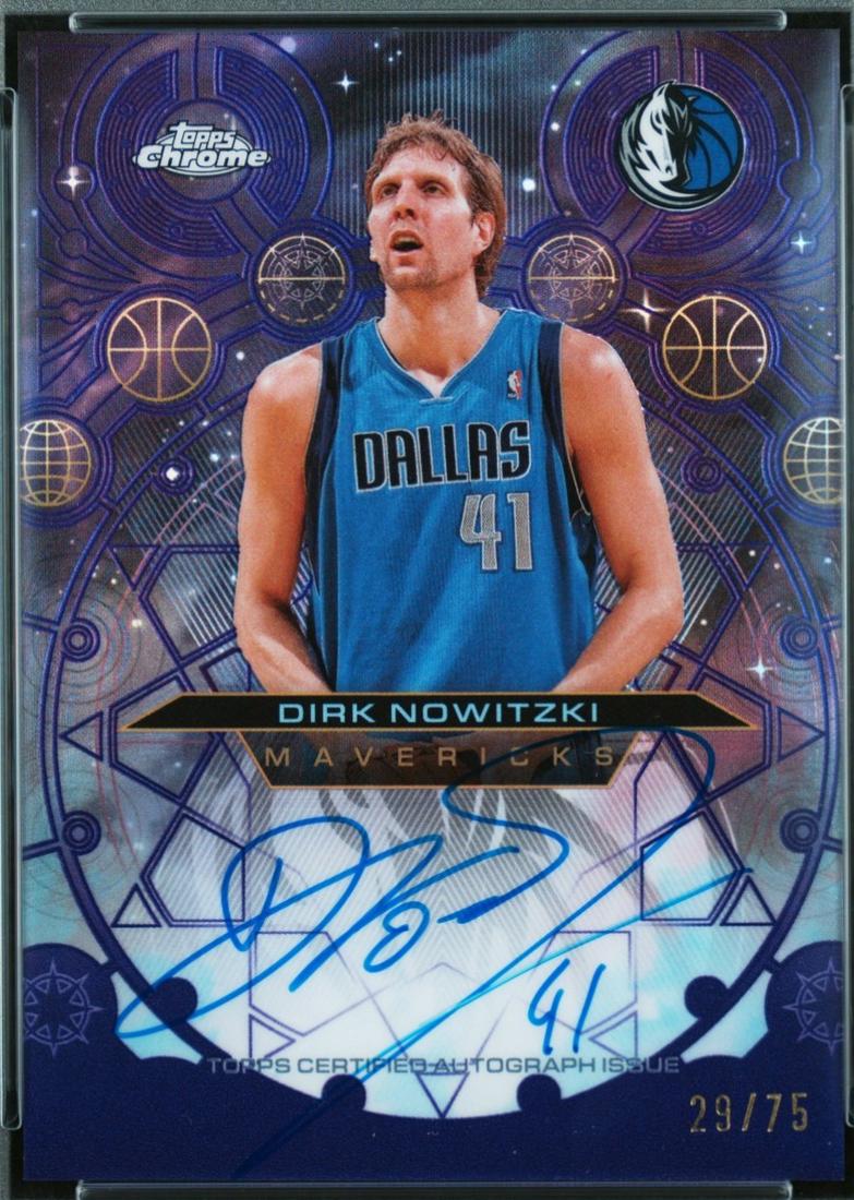 Dirk Nowitzki [Refractor Purple] #CH-DN